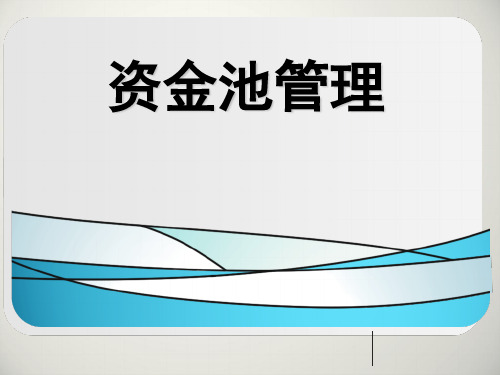 资金池分析与案例分析(ppt 37页)