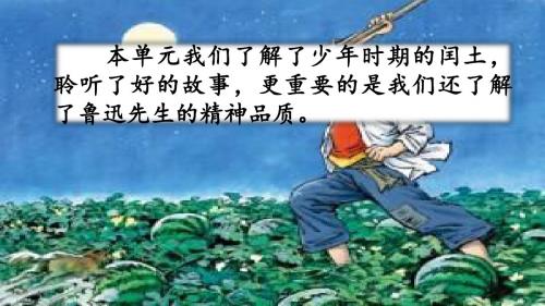 人教部编版六年级语文上册语文园地八课件