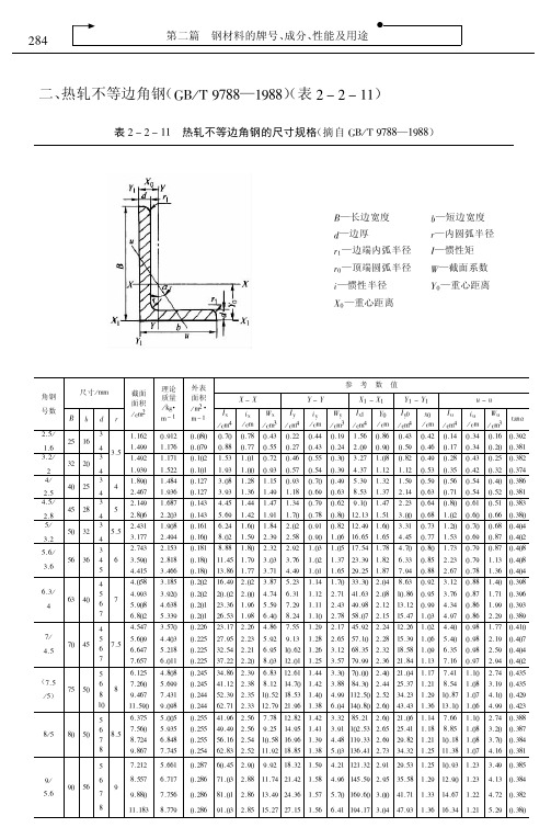 最新金属材料牌号、性能、用途及中外牌号对照速用速查实用手册 0319