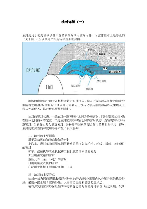 油封详解