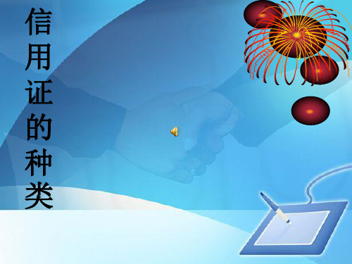 试谈信用证的种类(ppt 27页)