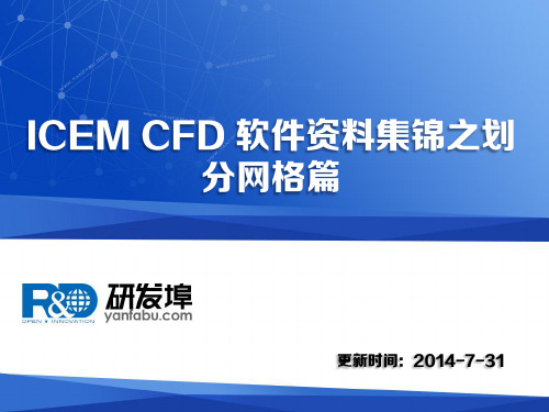 ICEM CFD 软件资料集锦之划分网格篇