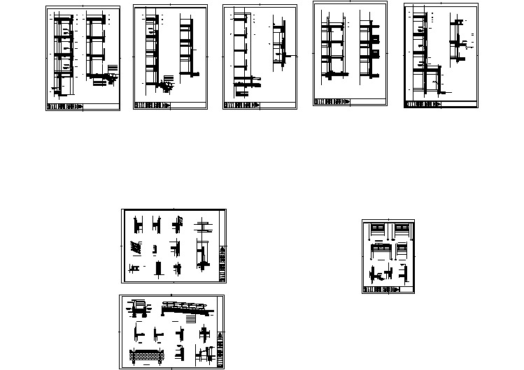 某中学教学楼建筑设计全套CAD图纸