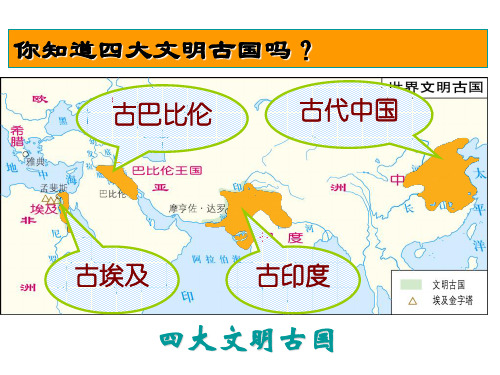 第一单元  古代亚非文明