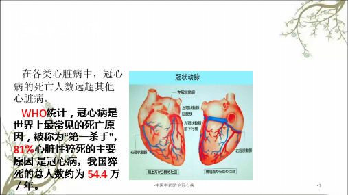 中医中药防治冠心病课件