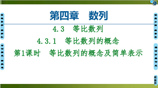 《等比数列》人教A版高中数学实用课件