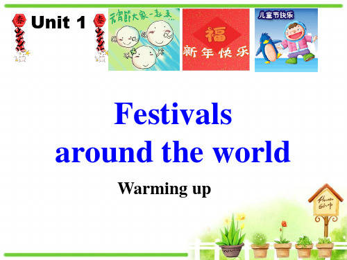 人教版高中英语Book 3 Unit 1 wariming up教学课件 (共17张PPT)