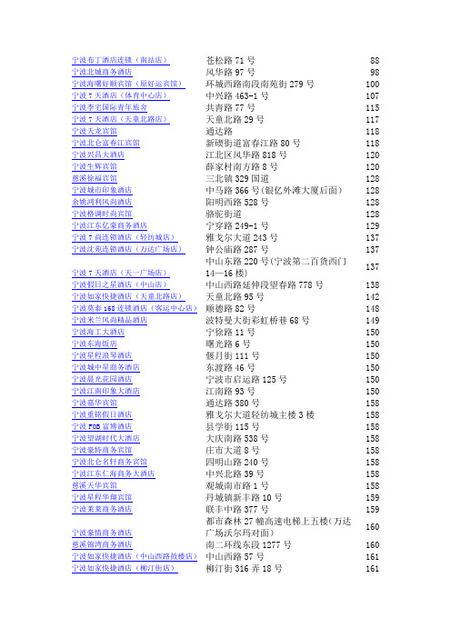 宁波旅游攻略宁海森林温泉度假村宁波东港喜来登酒店详细地址及图片