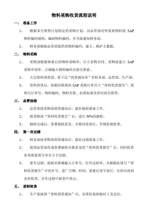 普华永道_富大集团SAP实施项目_312专项方案_物料采购收货流程说明-fj