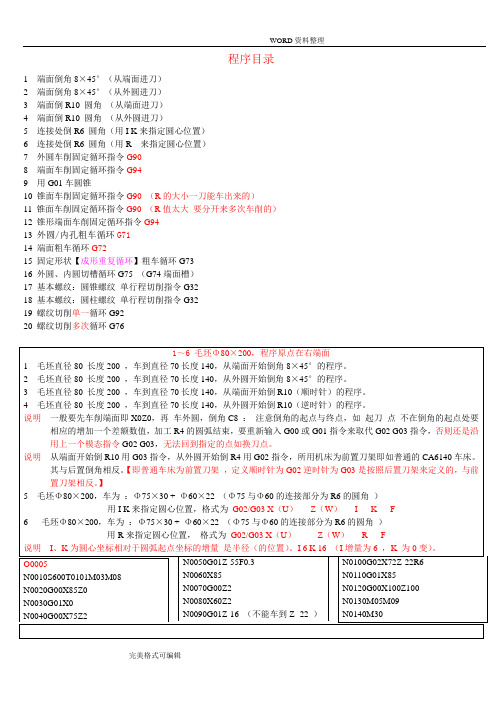 数控车床斯沃仿真学习实例20120322