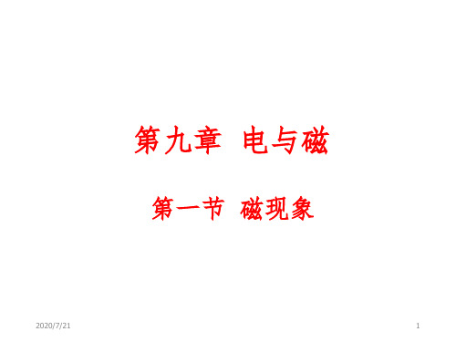 磁现象PPT