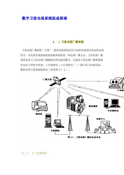 数字卫星电视系统组成原理