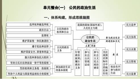 专题五公民的政治生活(优质课件15张)-2022年高考政治二轮复习优质课件与讲义(人教版)