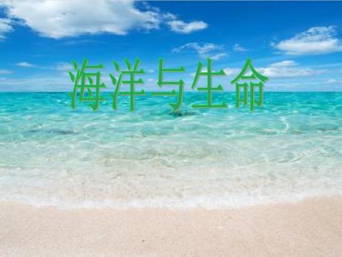 海洋与生命