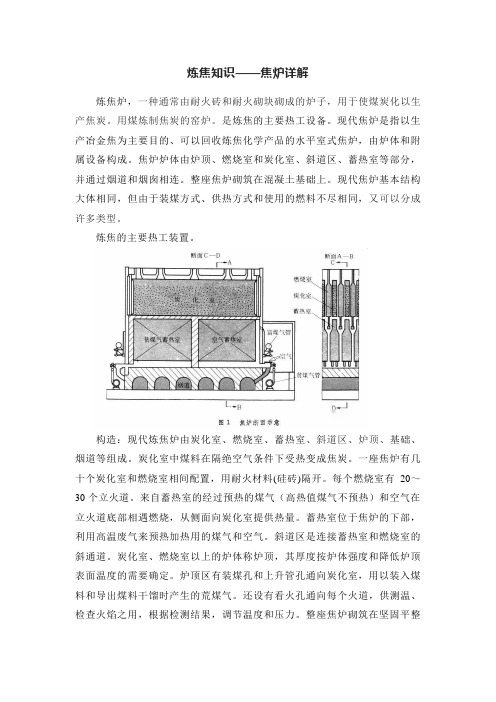 炼焦知识——焦炉详解