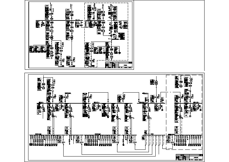 某大型热电站电气设计cad详细施工图（甲级院设计）