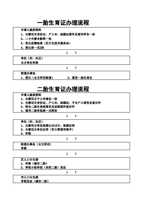 办证流程