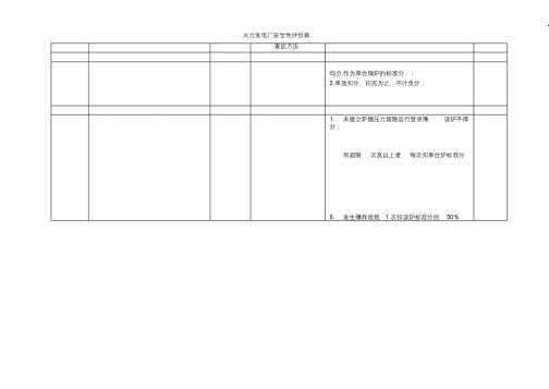 火力发电厂安全性评价(第二版)资料