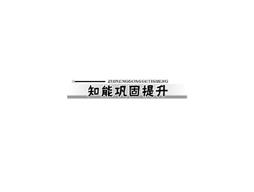 2013届高三政治一轮复习知识课件：4[1].11寻觅社会的真谛知能巩固提升