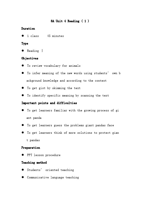 8AUnit4Reading