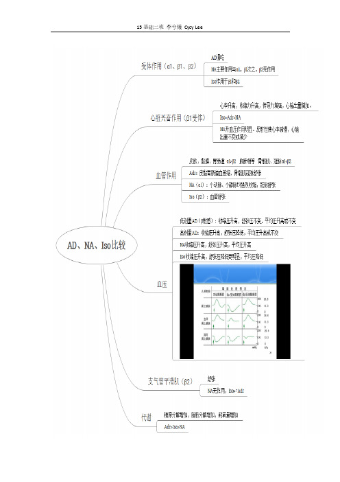 药理上半学期(思维导图)