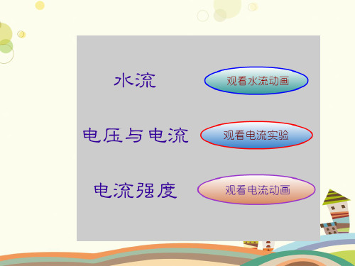 初中物理教育科学九年级上册第四章探究电流第一节电流PPT