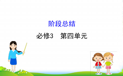 届高考政治一轮复习课件:阶段总结3.4必修3 第四单元