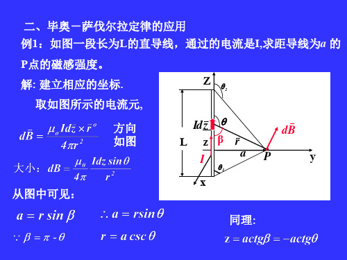 恒定电流与真空中的恒定磁场