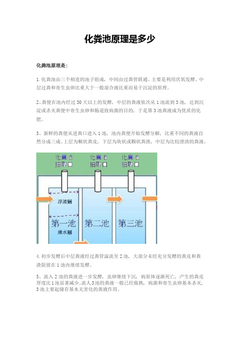 化粪池工作原理