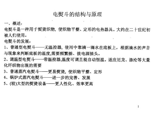 电熨斗的结构PPT优秀课件