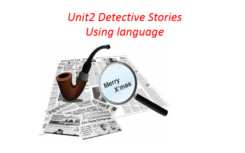 人教版高中英语高一必修11 Unit2 Detective Stories