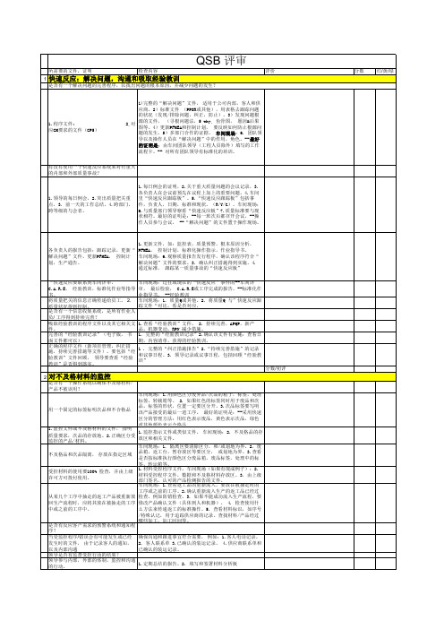 QSB Audit 翻译版