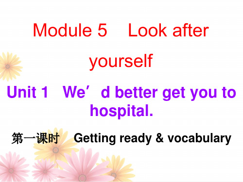 届外研版九年级英语下册课后作业课件：课后作业Module5(共41张PPT)