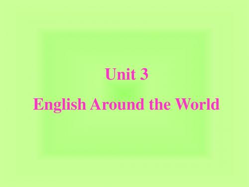 仁爱版九年级英语上册课件Unit 3 Topic 2 Section B 1