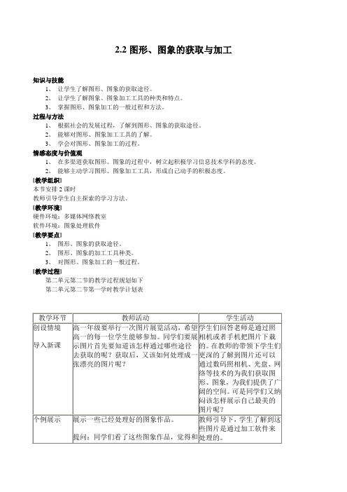 2.2多媒体技术教案(教科版)