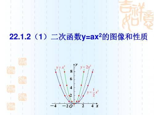 新人教版九年级数学上册《二次函数图像与性质》优质课课件(共14张PPT)