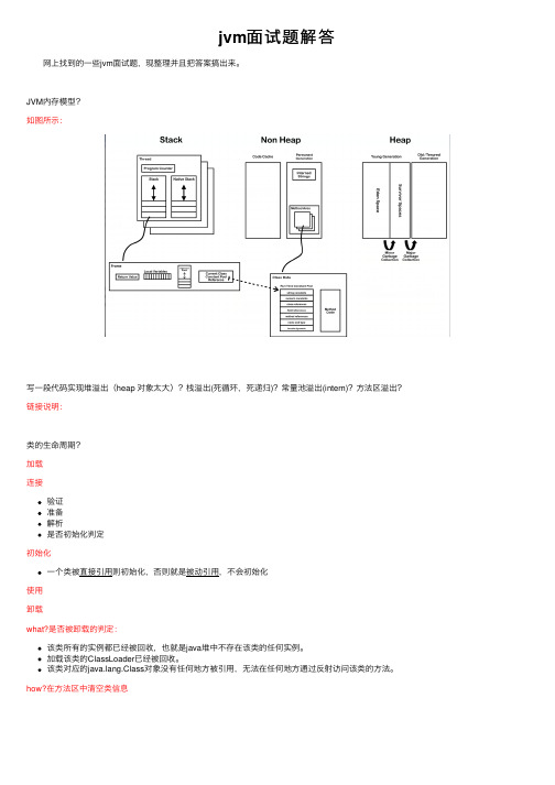 jvm面试题解答