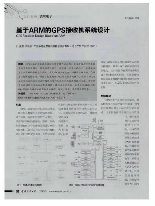 基于ARM的GPS接收机系统设计