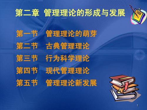 管理学第二章