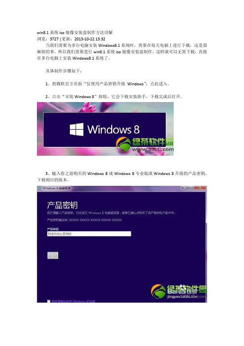 win8.1系统iso镜像安装盘制作方法