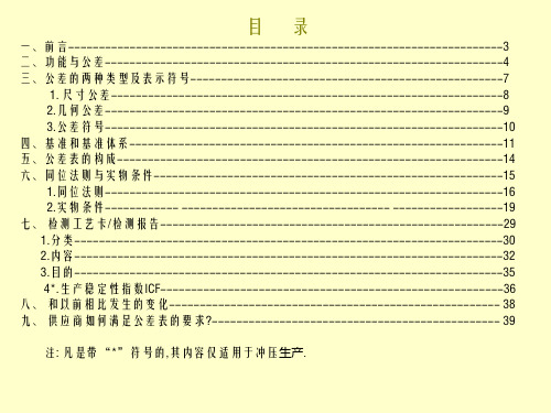 公差表培训资料V03