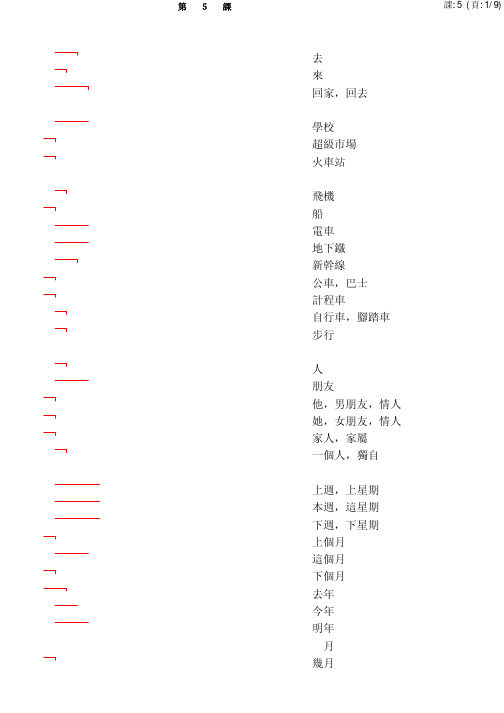 大家的日语pdf第1课后附语法讲解