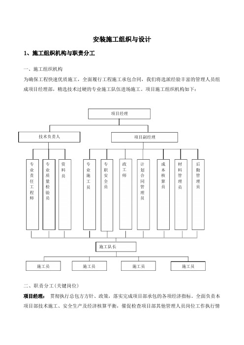 施工组织设计(多联机)