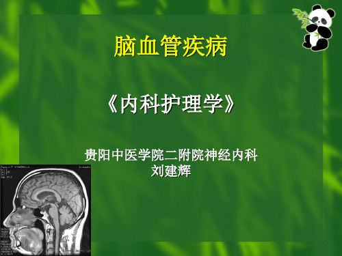 内科护理学脑血管病