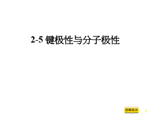 教学PPT：键极性与分子极性