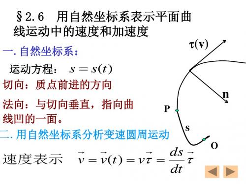 切向和法向加速度.ppt