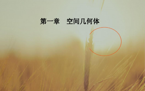 2018高中数学人教A版必修2课件:第一章1.2-1.2.2空间几何体的三视图 精品