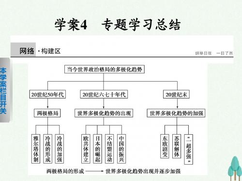 新步步高2016_2017学年高中历史专题九当今世界政治格局的多极化趋势课件