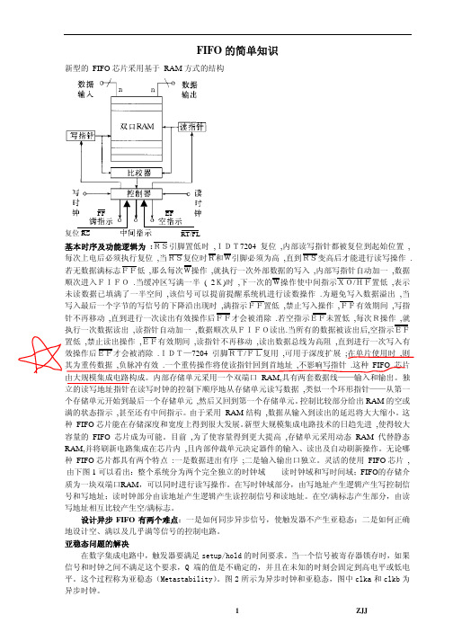 FIFO的简单知识