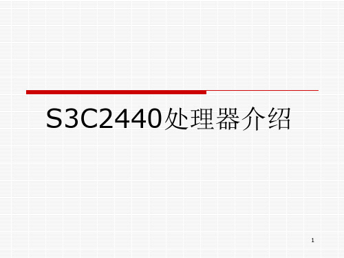 ARM  S3C2440处理器